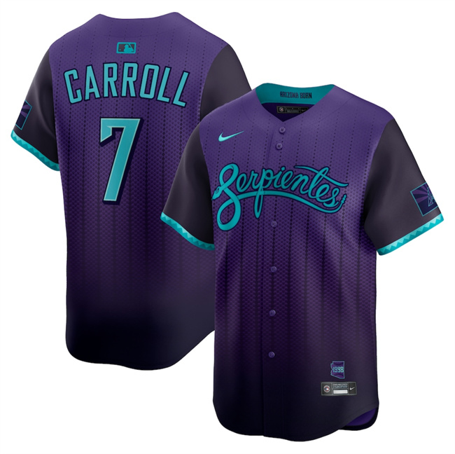 Toddler Purple Arizona Diamondbacks ACTIVE PLAYER Custom 2025 City Connect Limited Stitched Baseball Jersey